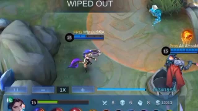 Hanabi savage Gameplay #MLBB #Mobilelegends #Hanabi