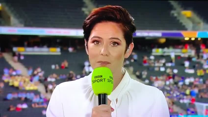 BBC presenter slamming the England women's football team because they are all white