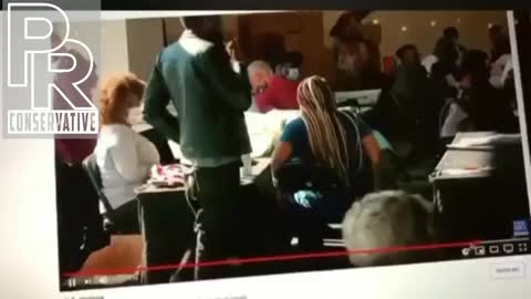 USB Secret Handoff! The same woman with Blonde Braids from Atlanta