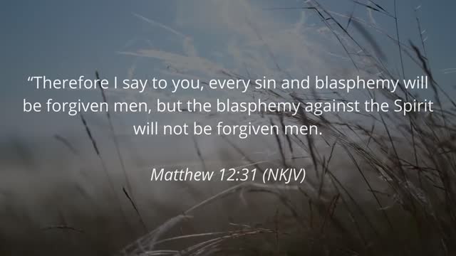 The One Sin God Will Never Forgive - Off The Kirb Ministries