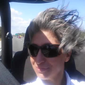 Jeep Tip....no doors and no top means no need to style hair.