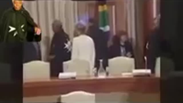 South Africa First Democracy President Nelson Mandela Speaking At The Knight Templar Lodge