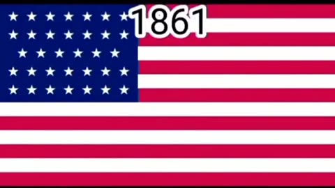 USA flag evolution USA old Vs new