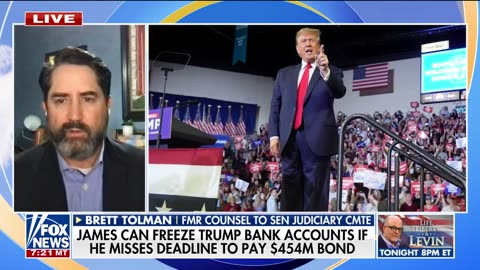 Ceasing Trumps Bank Accounts Tomorrow?? This is an unprecedented time.