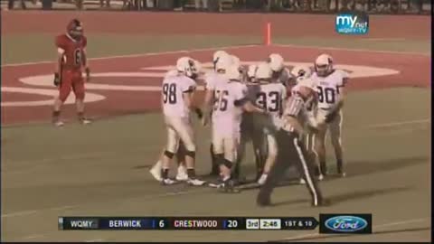 8-29-2014 - Berwick Bulldogs Vs. Crestwood Comets