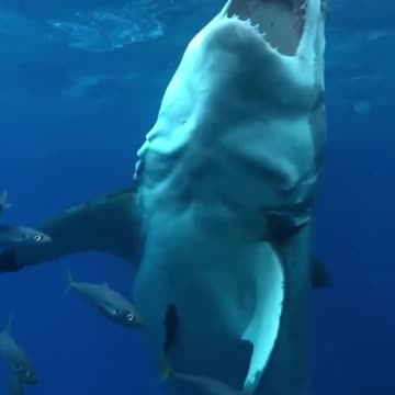 What a white shark musculature. a monster!