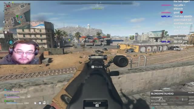 goofing around in DMZ