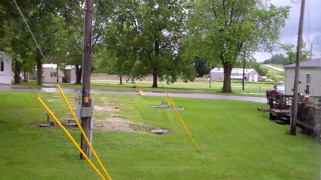 Distant Thunderstorm, Light Rain, Wind 6-13-15