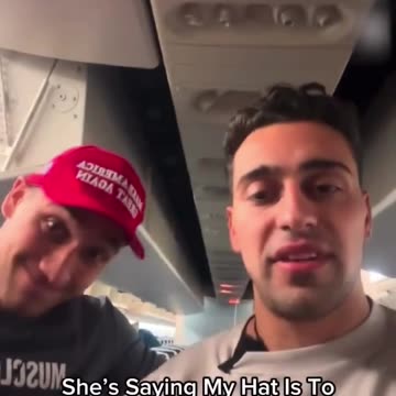 A “Karen” on board a flight started screaming for security