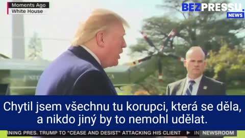 Trump: "Chytil jsem bažinu. Chytil jsem je všechny."