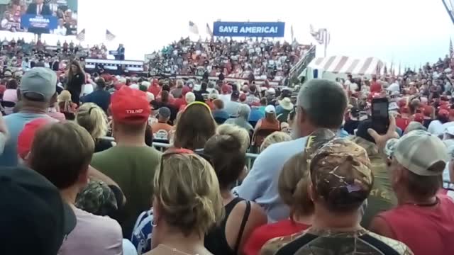 Trump Rally Crowd