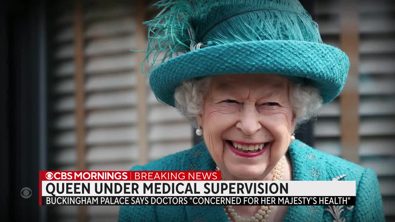 Queen Elizabeth II under medical supervision as doctors "are concerned" for her health