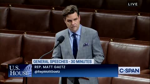 DOJ Refuses to Arrest Man Who Traveled to DC to Kill Matt Gaetz