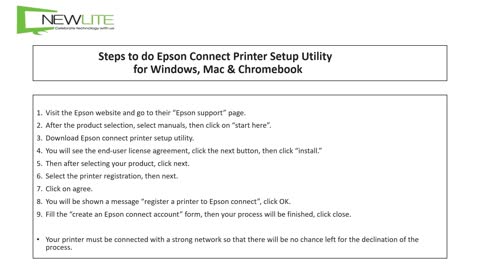 Epson Connect Printer Setup Utility for Windows