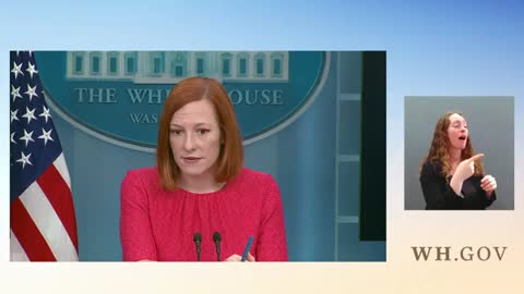 Jen Psaki Holds Press Briefing Moments After Ketanji Brown Jackson Confirmed To Supreme Court