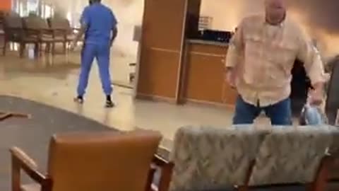 Car Rams Into Emergency Room