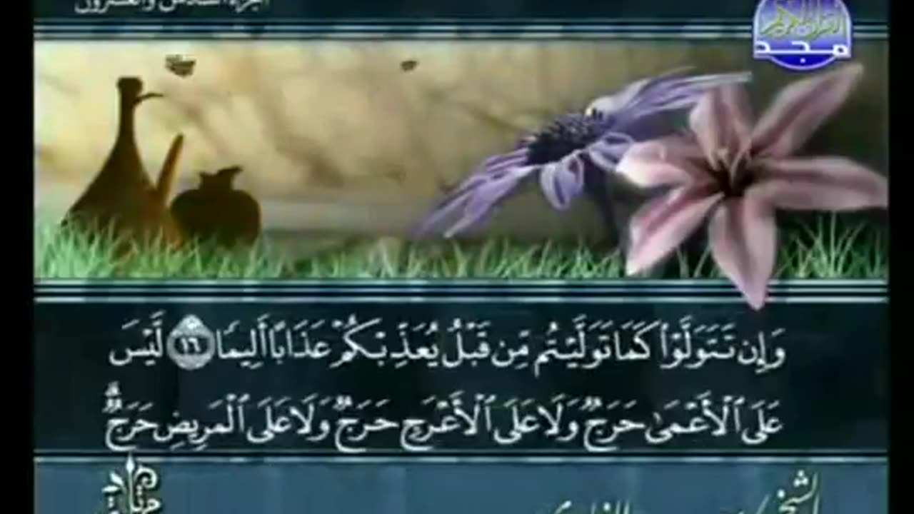 complete Quran Arabic Juz' 26 Shaikh Saad Al Ghamdi