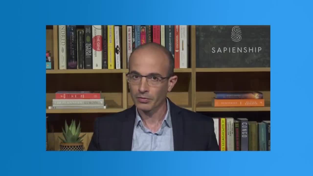 Yuval Noah Harari | "It's Not An Extremely Deadly Virus & Look What It's Doing to the World (Lockdowns)."