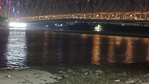 World famous Howrah bridge India