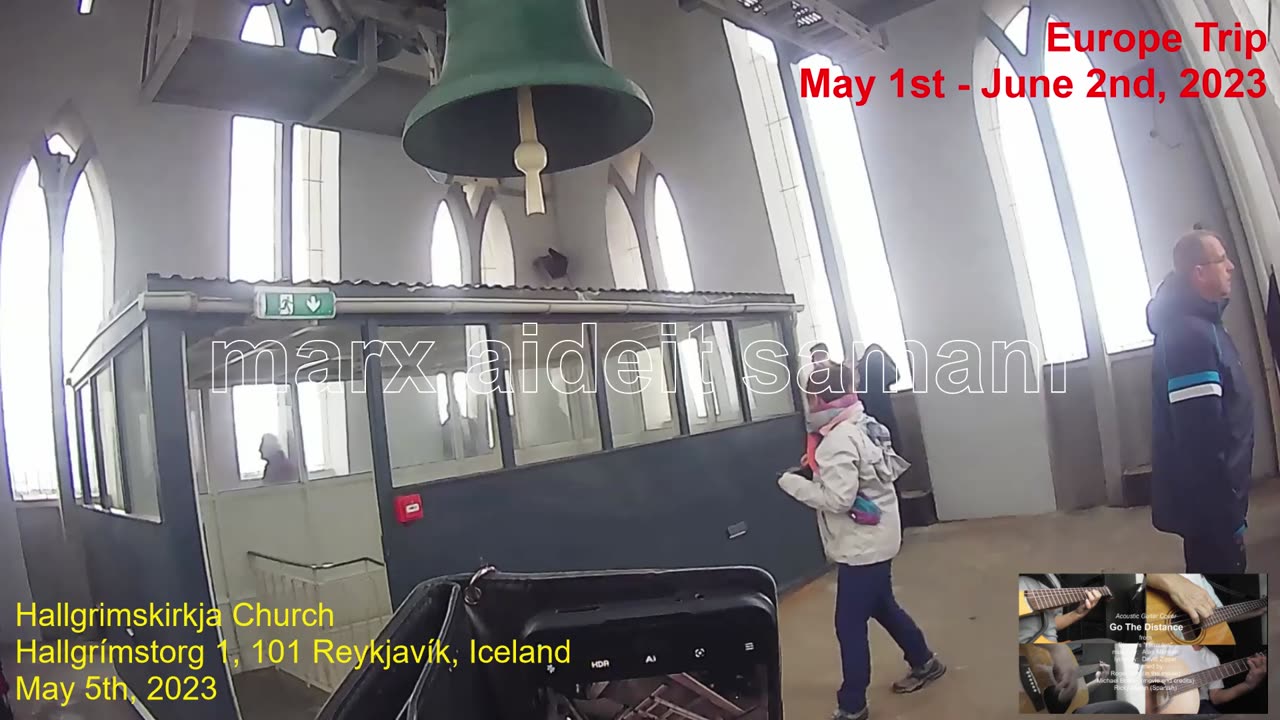 May 5th, 2023 Sightseeing: Hallgrímskirkja, Reykjavik, Iceland