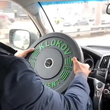 Work out in the car