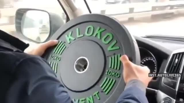 Work out in the car