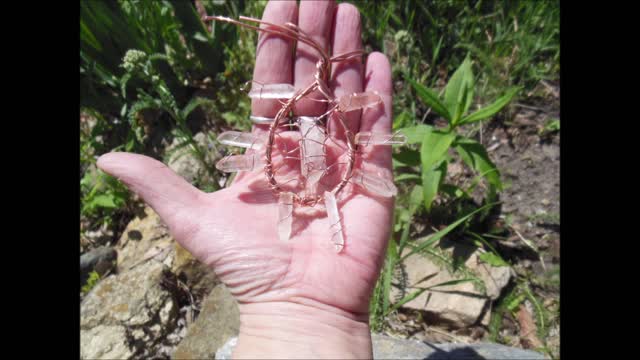 Copper Water Chime Crystal Dream Catcher Music of the Dreams Aug 2 2020