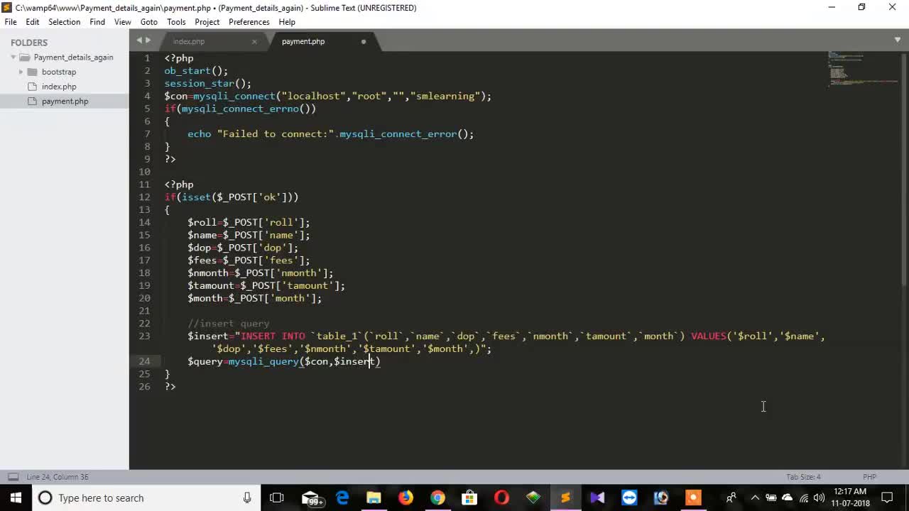 Ajax and php