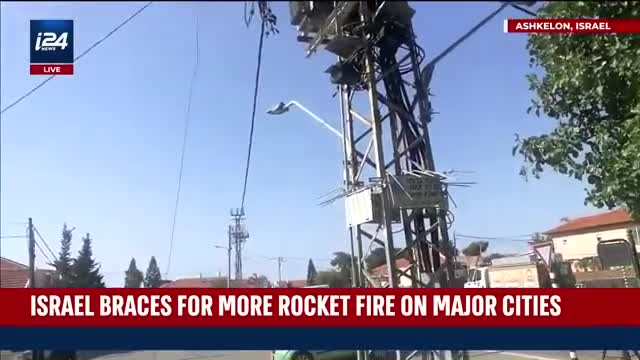 Inside Israeli Home Hit by Hamas Rocket Fire