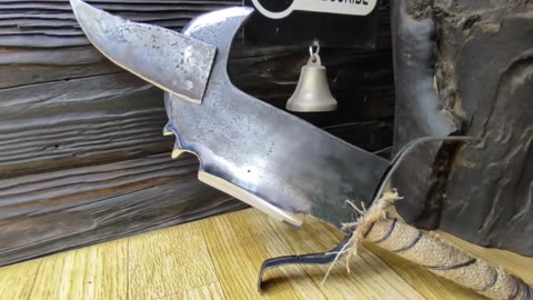 Restoration of a Very Rare Knife - You Have Never Seen Such A Knife! Knife Or Cleaver