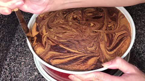 Five Eggs Marble Chiffon Cake