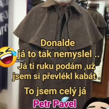 Pávek už Trumpovi ruku podá
