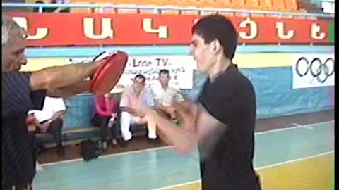 Boxer Throws Punches at Warp Speed