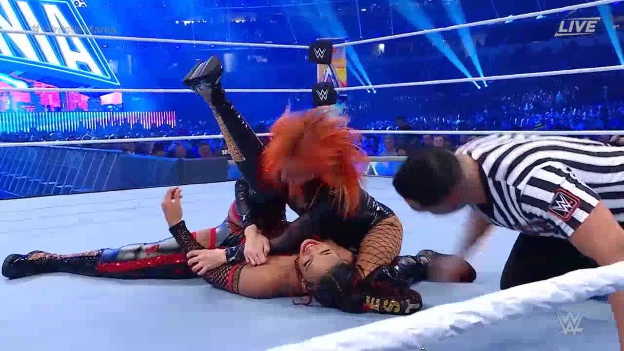 Wrestlemania 38 - Bianca Belair vs Becky Linch (RAW Women´s Championship / FULL MATCH)