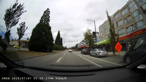 Construction Flagger Sign Fail