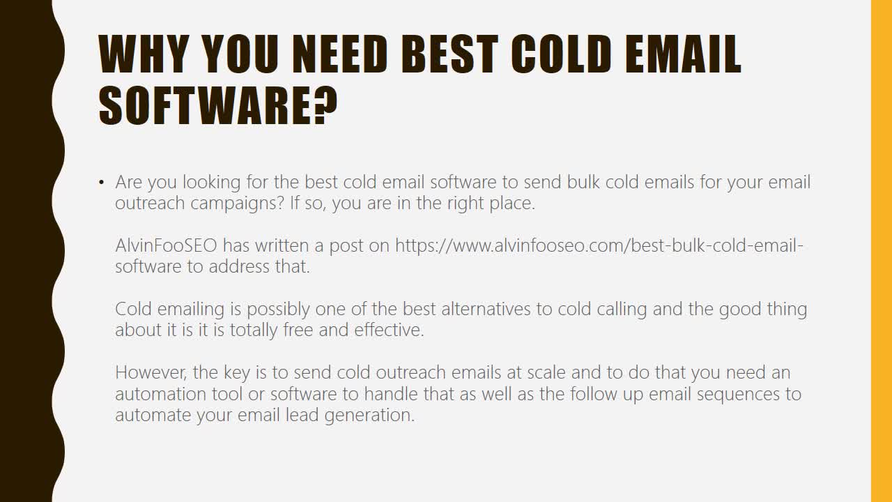 Best Cold Email Software