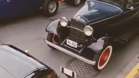 retro car