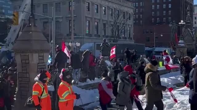 Fringe minority. Cold but sunny!