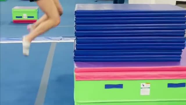 The Box jump challenge! I definitely lost!