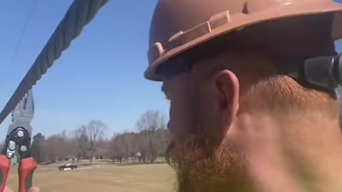 Linesman Plays with Pliers
