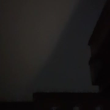 Strange clouds witnessed by people in the night