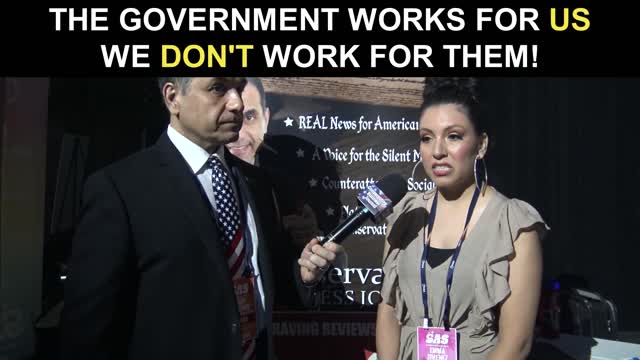 The Government Works For US! We Don't Work For Them!