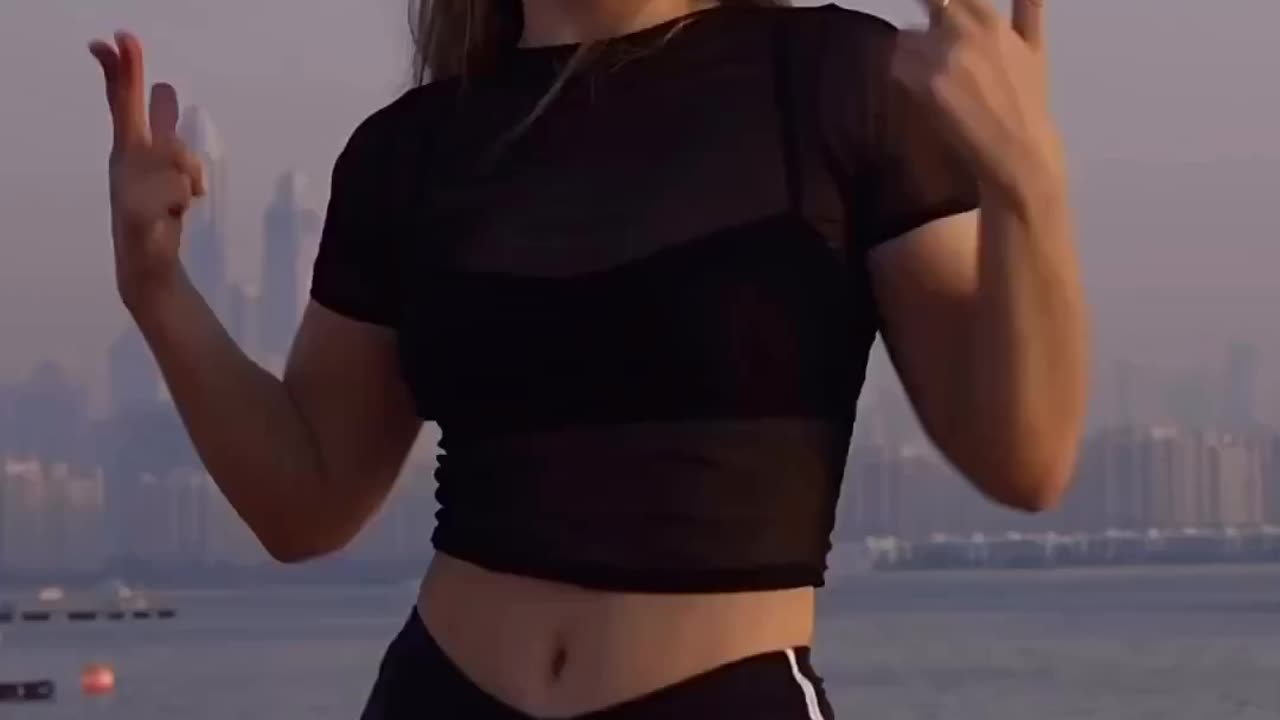 Sexy Dance on Beach