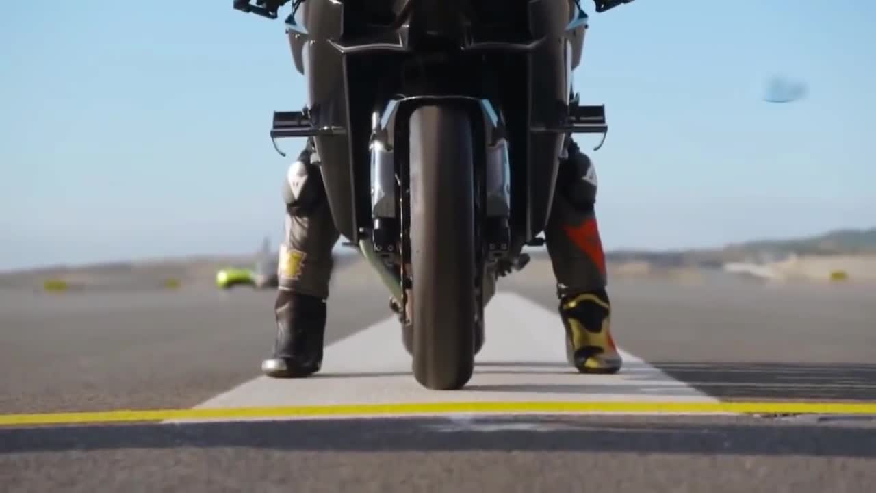 Kawasaki H2R Vs F1 Car Vs F16 Jet Vs Super-Cars Vs PrivateJet Drag Race - The Ultimate Race