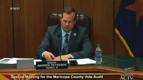 Special Meeting for the Maricopa County Vote Audit (5/18/2021)