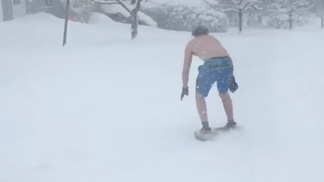 Snow Surfing