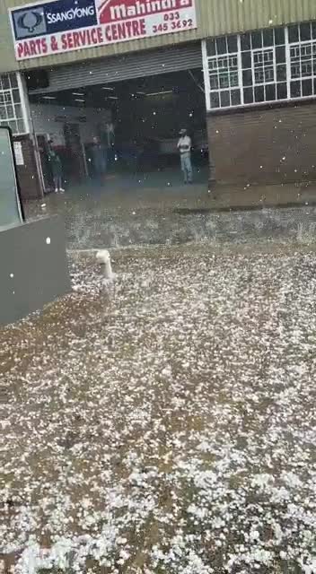 Hail hits parts of KZN