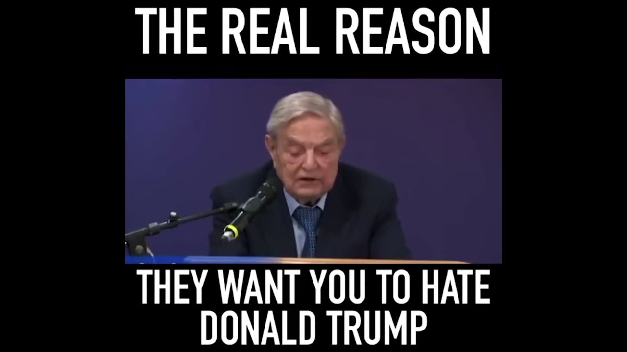 THE REAL REASON THEY WANT YOU TO HATE DONALD TRUMP