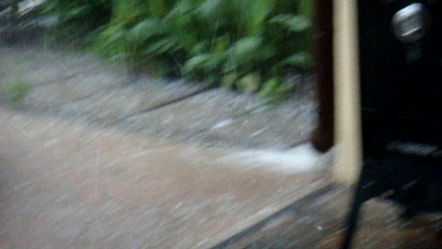 Hailing in Adana Turkey