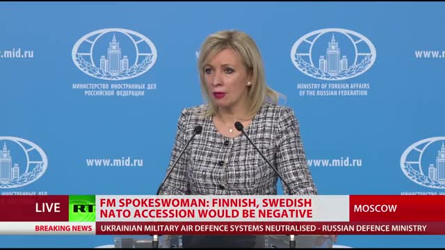 Who gave you the right to ignore victims over all these years? Zakharova asks Sky News